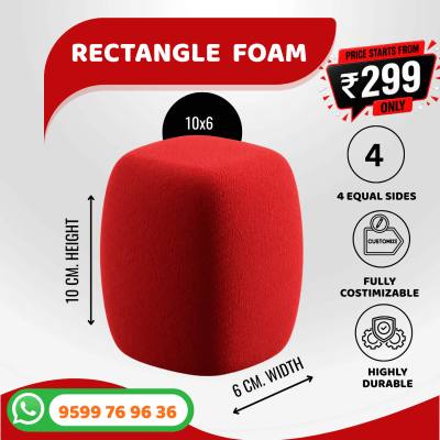 Rectangle Shape Premium Quality Microphone Windshield